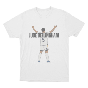 Jude Bellingham 5 Unisex T Shirt White